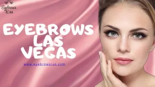 Eyebrows Las Vegas