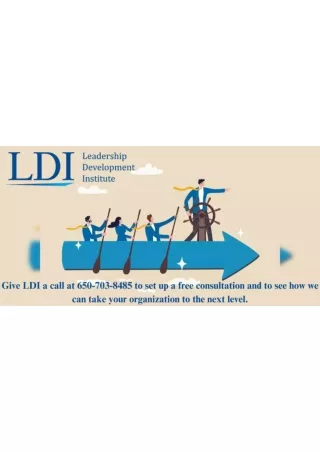 Give LDI a call at 650-703-8485 to set up a free consultation and to see how we can take your organization to the next l