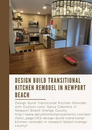 Design Build Transitional Kitchen Remodel in Newport Beach-1