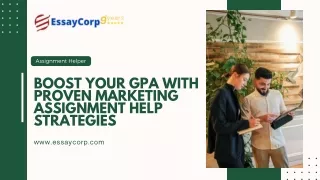 Marketing assignment help online