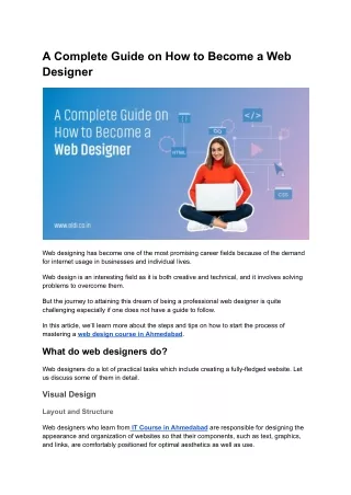 Mastering the Art of Web Design: A Comprehensive Guide