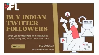 Buy Indian Twitter Followers - IndianLikes