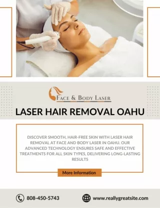 Laser Hair Removal Oahu