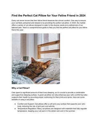 Elevate Your Cat's Comfort with the Perfect Hanging Bed