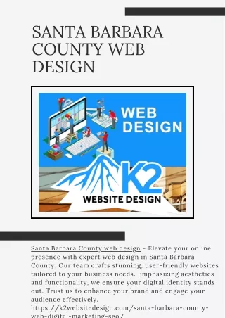 Santa Barbara County web design