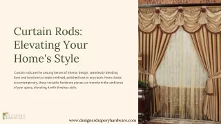 Elegant Curtain Rods for Every Home Decor