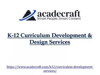 What You Need To Know About Curriculum Design?