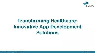 Healthcare app development services