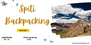 Spiti Backpacking