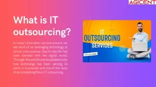 Streamlined IT Outsourcing Solutions