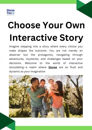 Choose Your Own Interactive Story | Storeetree