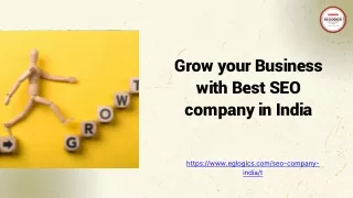 Grow your Business with Best SEO company in India