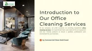 First Impressions Count: Top-Tier Office Cleaning Services