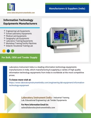 Information Technology Equipments Manufacturers