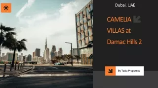 CAMELIA VILLAS at Damac Hills 2 By Tesla Properties a Dubai Real Estate Company