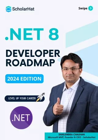 Dot NET 8 Developer Roadmap PDF By Scholarhat