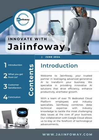 Innovative with Jaiinfoway