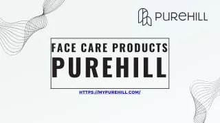 Best Face Care Product in Delhi, India  Purehill