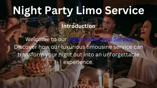 Night Party Limo REntals