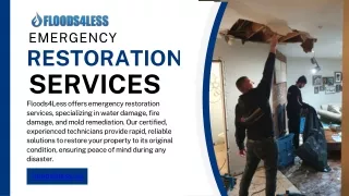 Emergency Restoration Services