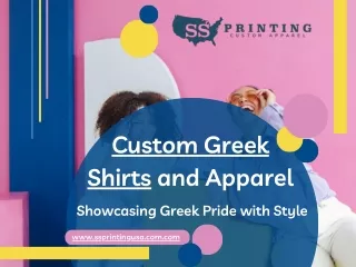 Custom Greek Shirts and Apparel