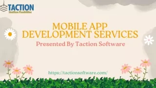 mobile app development services