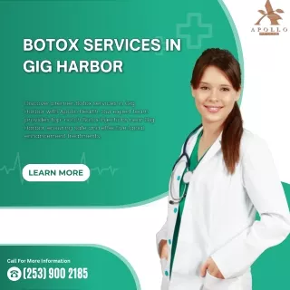 Botox Services in Gig Harbor