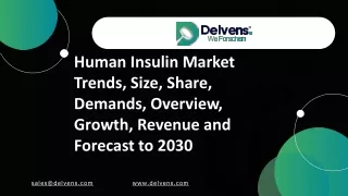 Human Insulin market