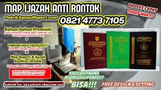 0821-4773-7105 Harga Sampul Raport Sd Map Ijazah di Dharmasraya