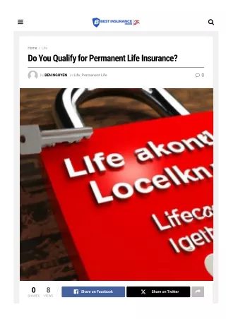 Many Can Qualify for Permanent Life Insurance