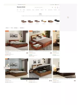 Experience Comfort with Wooden Street's Beds – Order Now!