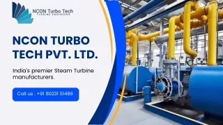 Reliable and Efficient Steam Turbine Solutions | Nconturbines.com