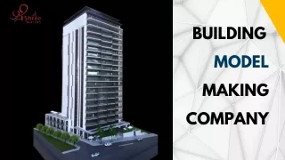 Best Building Model Makers in Mumbai - Shree Creators