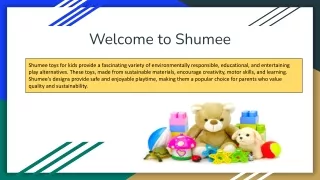 Discover the Joy of Play_ Shumee Toys for Kids