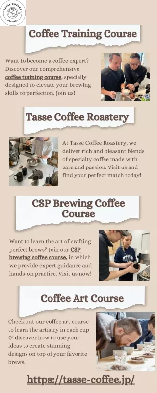 Coffee Training Course