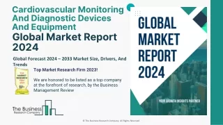 Cardiovascular Monitoring And Diagnostic Devices And Equipment Market 20233