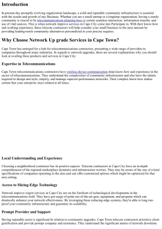 Community Enhance Companies in Cape City: Getting Your Business to another Degre