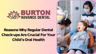 Reasons Why Regular Dental Check-ups Are Crucial For Your Child’s Oral Health