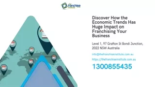 Discover How the Economic Trends Has Huge Impact on Franchising Your Business