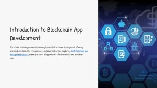 Best blockchain app development agencies