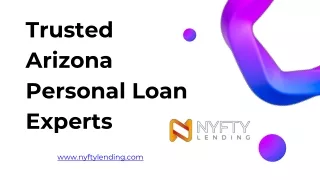 Trusted Arizona Personal Loan Experts - nyftylending.com