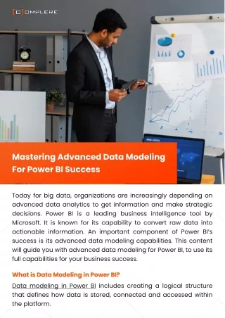 Mastering Advanced Data Modeling For Power BI Success