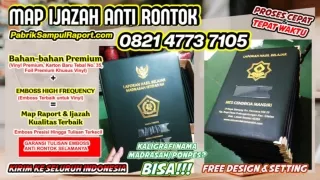 0821-4773-7105 Sampul Raport Tpq Map Ijazah di Indragiri Hilir 