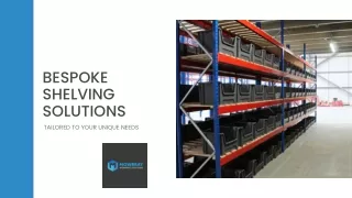 Bespoke Shelving Solutions