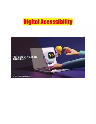 Digital Accessibility