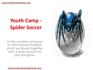 Youth Camp - Spider Soccer