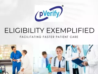 Medicare Eligibility Check - pVerify