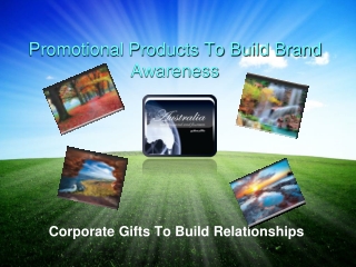 Promotional Products To Build Brand Awareness
