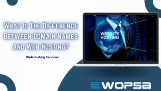 Get To Know Why You Need Both - Domain Name And Web Hosting