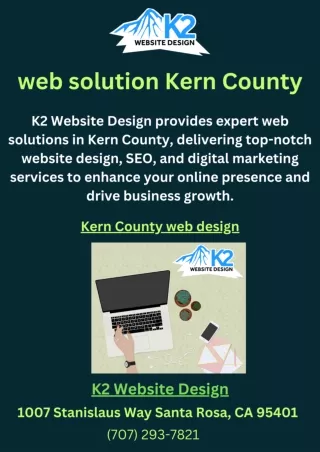 web solution Kern County